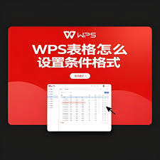 WPS表格条件格式使用方法，轻松高亮数据？
